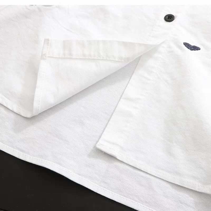 Plus size Cotton Embroidery women loose long white shirts casual ladies blouse - MERGE.DAY.1.FREESTYLE