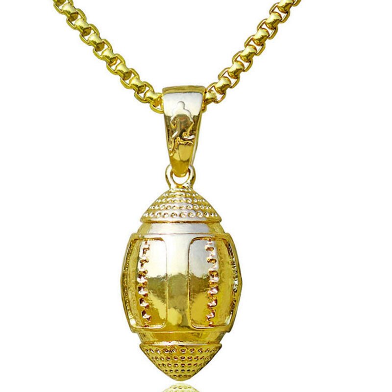Basketball Necklace Choker Gold Silver Color Ball Shaped Pendant Sports Hip Hop Punk Jewelry - MERGE.DAY.1.FREESTYLE