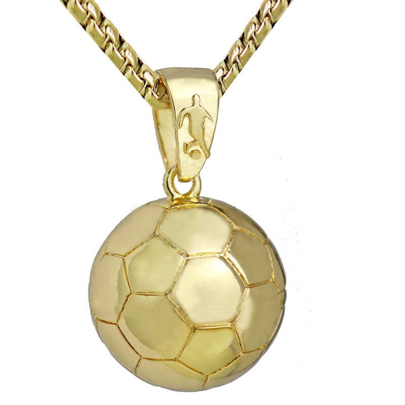 Basketball Necklace Choker Gold Silver Color Ball Shaped Pendant Sports Hip Hop Punk Jewelry - MERGE.DAY.1.FREESTYLE