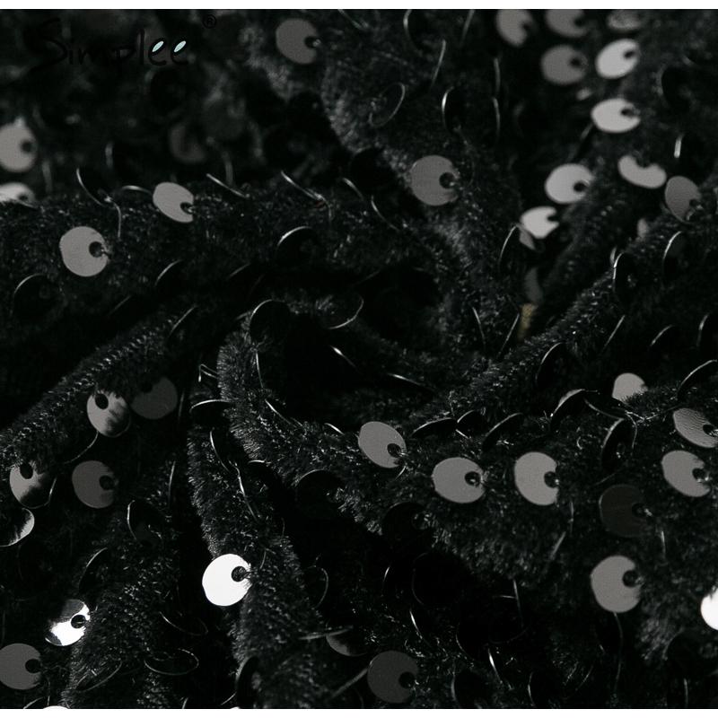 Sexy v-neck sequined long dress women summer black Spaghetti strap split dresses vestido female - MERGE.DAY.1.FREESTYLE