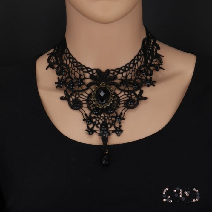 Sexy Big Statement Beads Flowers Water Droplets Crystal Necklaces & Pendants - MERGE.DAY.1.FREESTYLE