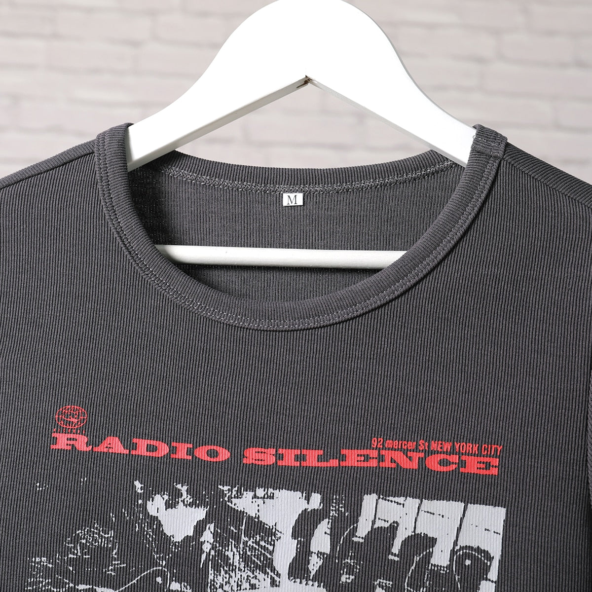 Classic Rock Graphic T Shirt Women Summer Round Neck Short Sleeve Cotton T Shirt - MERGE.DAY.1.FREESTYLE
