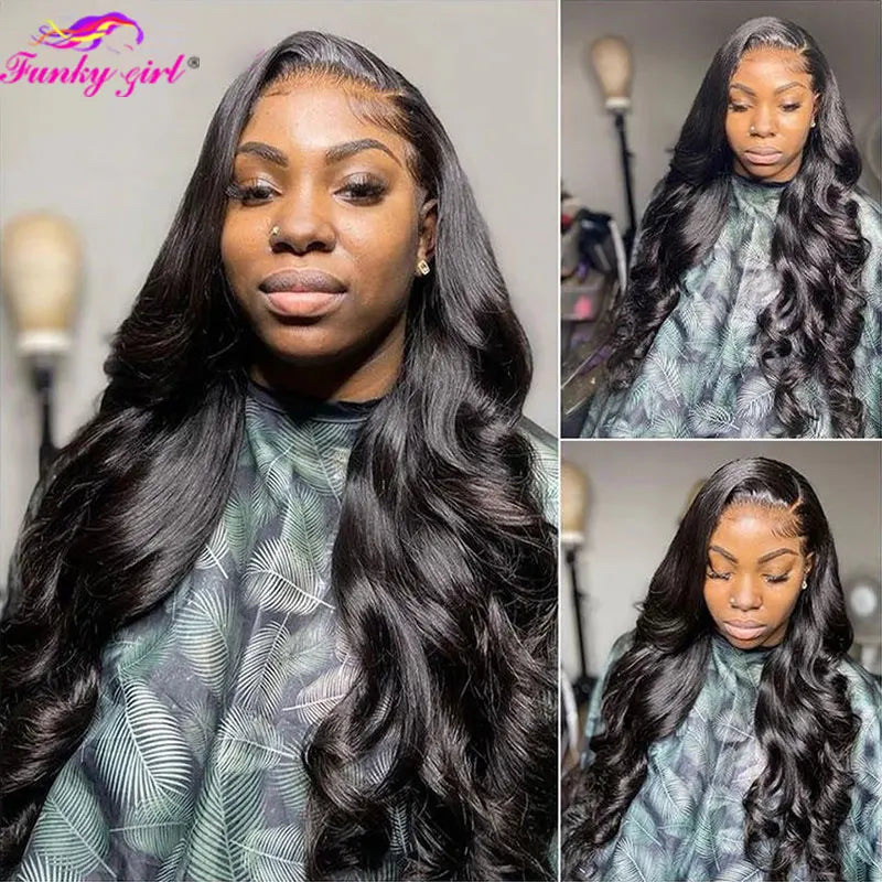 Body Wave U Part Wigs 100% Human Hair Brazilian Wavy Virgin Hair Wigs For Women Remy Hair Human Hair Wigs 180% Density Cheap Wig - MERGE.DAY.1.FREESTYLE