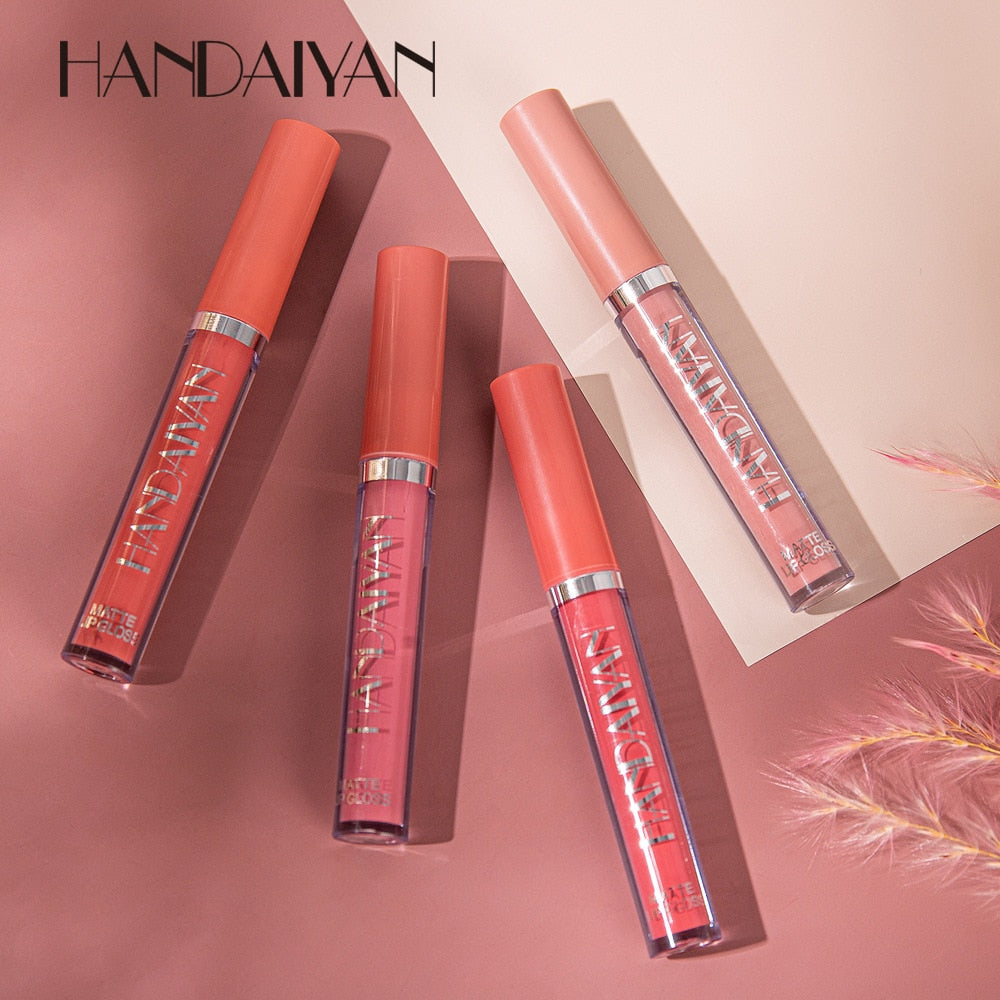 12 Colors Sexy Liquid Lipstick Matte Waterproof Lipgloss Nude Makeup Cosmetic - MERGE.DAY.1.FREESTYLE