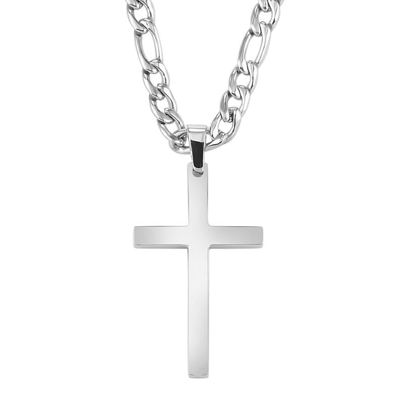 Personality Creative Jesus Cross Amulet Pendant Rock Casual Gift Catholic Christian Necklace - MERGE.DAY.1.FREESTYLE
