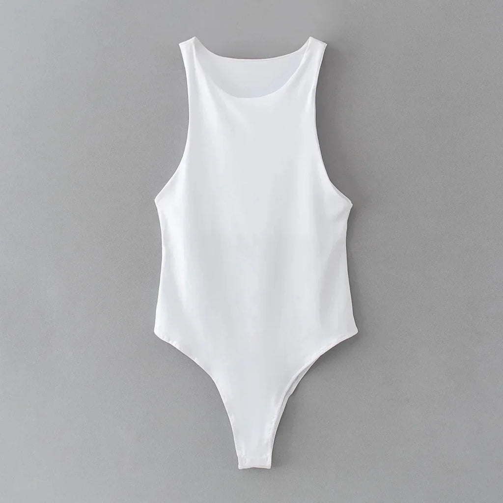 summer solid sexy bodycon women bodysuits - MERGE.DAY.1.FREESTYLE