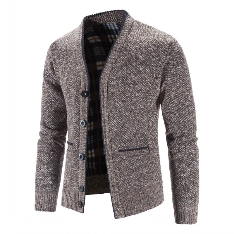 New Sweaters Coats Men Winter Thicker Knitted Cardigan Sweatercoats - MERGE.DAY.1.FREESTYLE