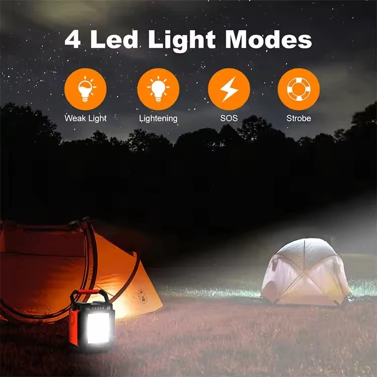 Factory Price New Design Solar Energy Systems 48000mAh Portable Rechargeable Power Station With LED for Camping - MERGE.DAY.1.FREESTYLE