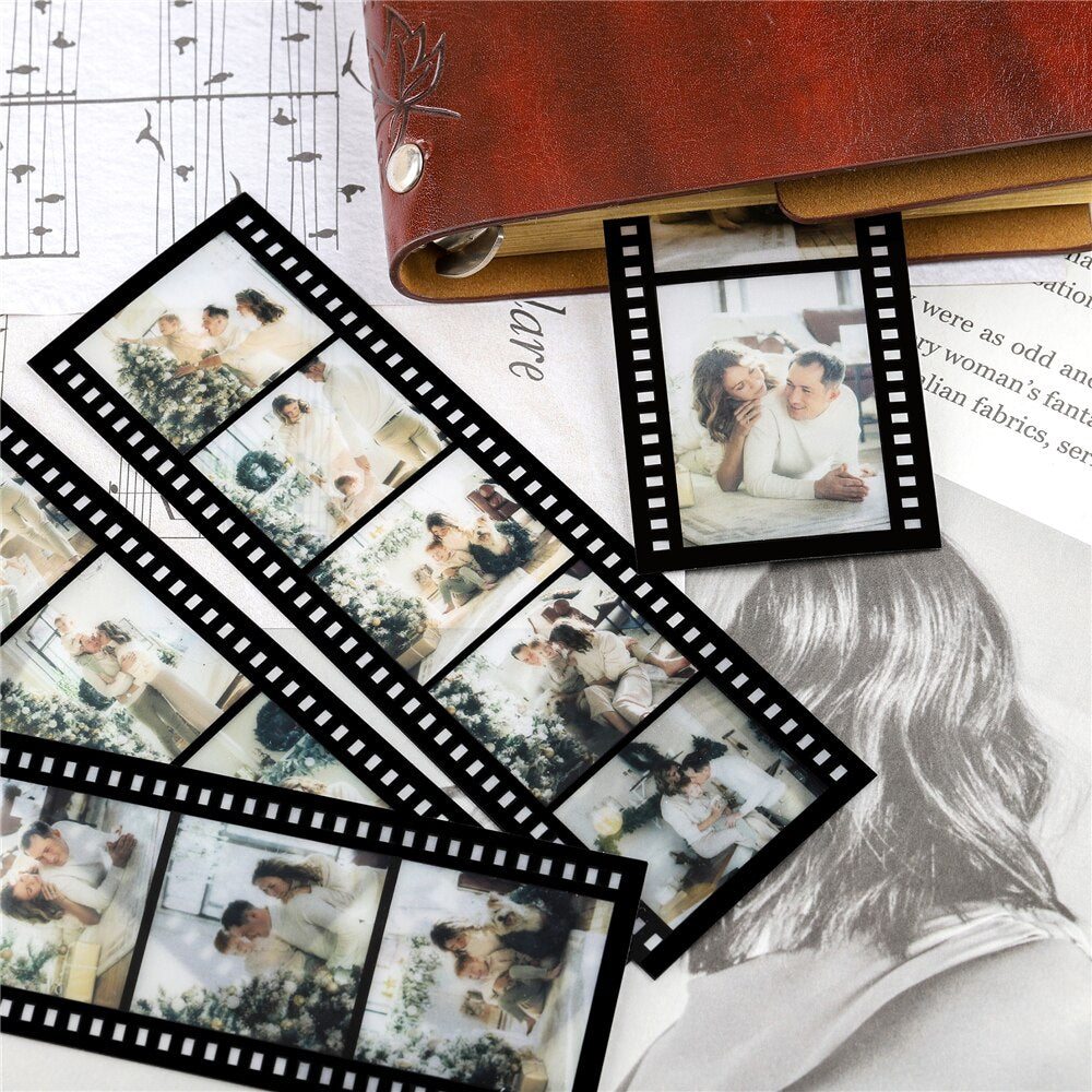 4Pcs Personalized Bookmarks Customized Film Roll Bookmark Memory DIY Custom Photo Album - MERGE.DAY.1.FREESTYLE