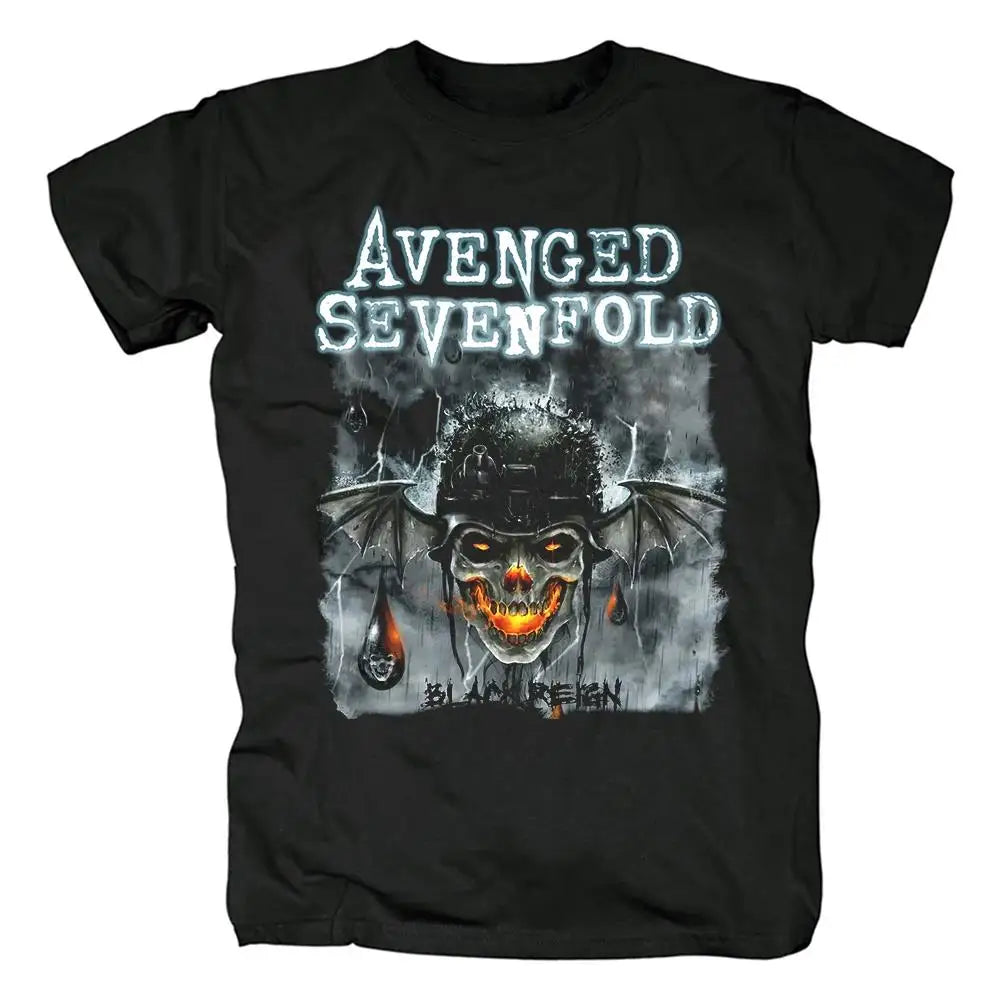 Harajuku Metalcore Avenged Sevenfold Rock T Shirt Hip Hop Streetwear T Shirt - MERGE.DAY.1.FREESTYLE