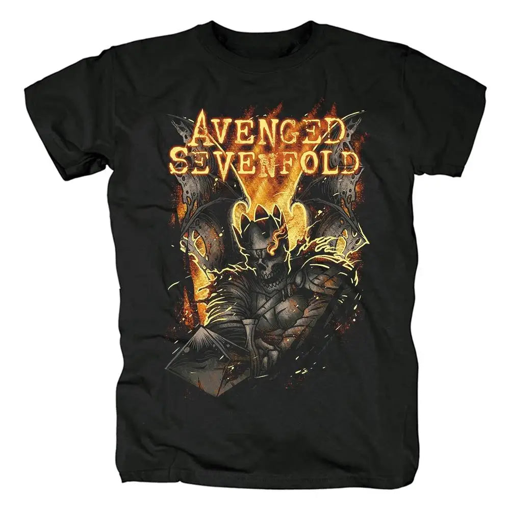 Harajuku Metalcore Avenged Sevenfold Rock T Shirt Hip Hop Streetwear T Shirt - MERGE.DAY.1.FREESTYLE