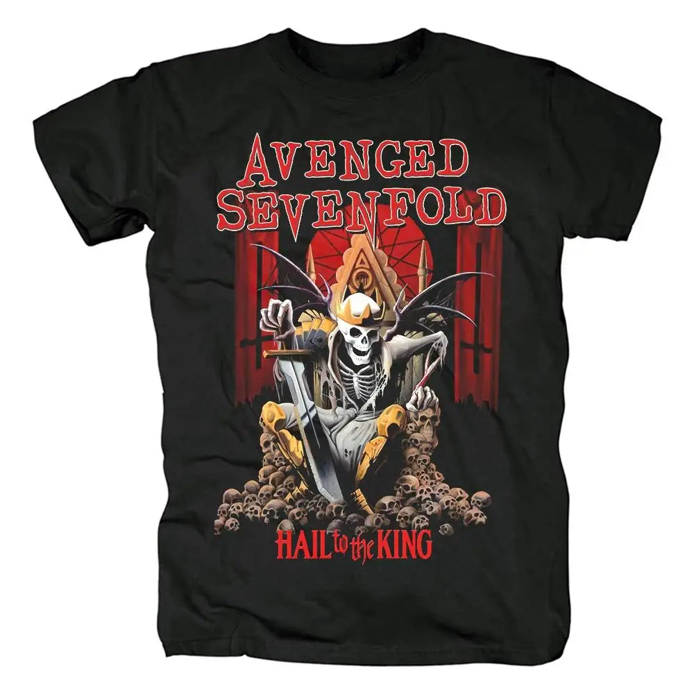 Harajuku Metalcore Avenged Sevenfold Rock T Shirt Hip Hop Streetwear T Shirt - MERGE.DAY.1.FREESTYLE
