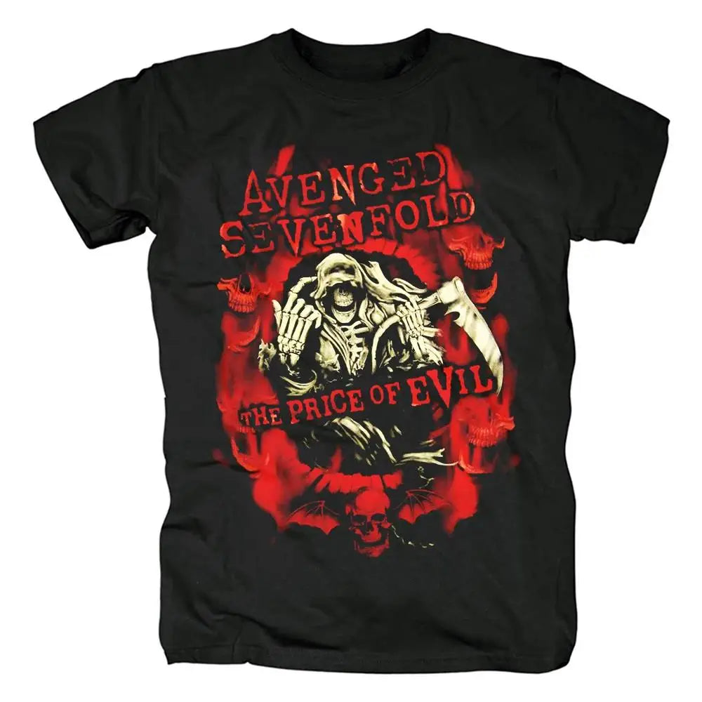 Harajuku Metalcore Avenged Sevenfold Rock T Shirt Hip Hop Streetwear T Shirt - MERGE.DAY.1.FREESTYLE