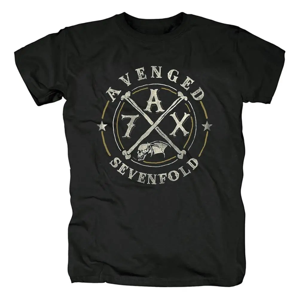Harajuku Metalcore Avenged Sevenfold Rock T Shirt Hip Hop Streetwear T Shirt - MERGE.DAY.1.FREESTYLE