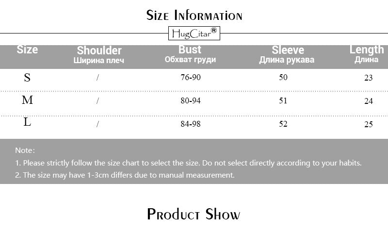 Pure Color Long Sleeves Bodycon Slim Crop Top - MERGE.DAY.1.FREESTYLE