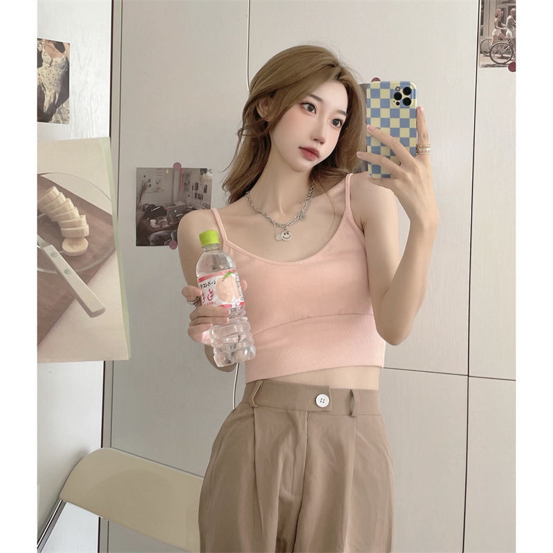 Autumn Two Piece Suit Hoodies Women Loose Bat Sleeve Tops Fashion Popular Crop Sweatshirts+Camis - MERGE.DAY.1.FREESTYLE