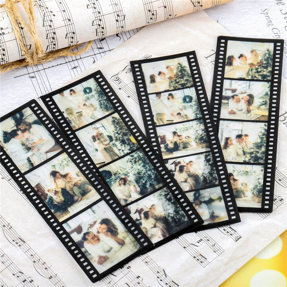 4Pcs Personalized Bookmarks Customized Film Roll Bookmark Memory DIY Custom Photo Album - MERGE.DAY.1.FREESTYLE