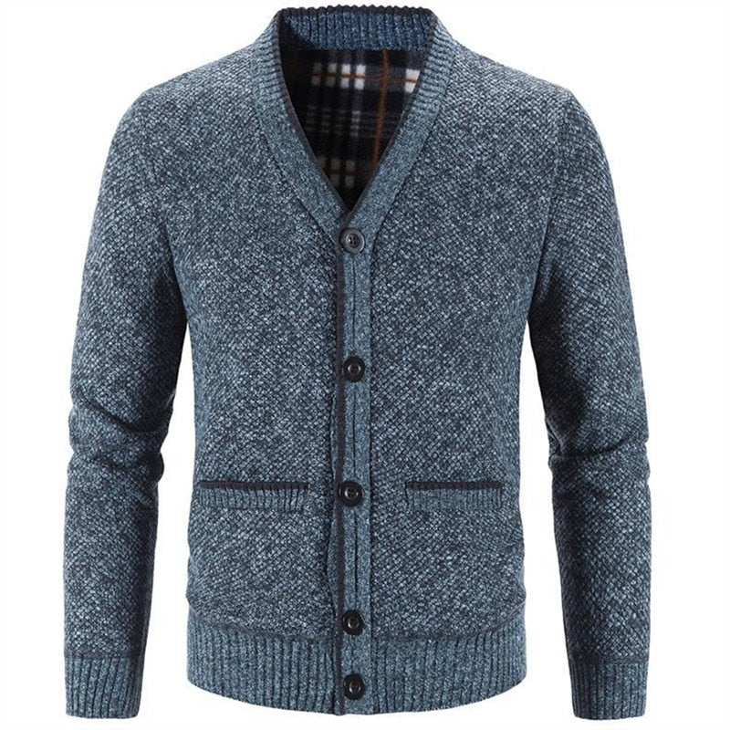 New Sweaters Coats Men Winter Thicker Knitted Cardigan Sweatercoats - MERGE.DAY.1.FREESTYLE