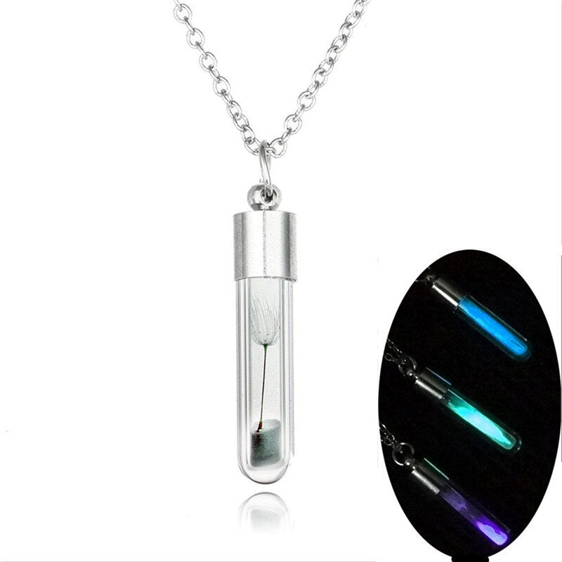 Chili Clavicle Chain Luminous Stone Metal Tooth Pendant Men and Women Personality Gift - MERGE.DAY.1.FREESTYLE
