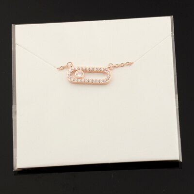 Arab Style Crystal Bead Pendant For Women Wedding Jewelry 3 Dot On Oval Necklace - MERGE.DAY.1.FREESTYLE