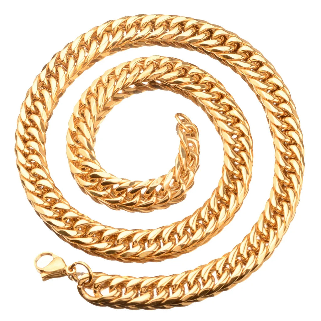 mens gold chain necklace - MERGE.DAY.1.FREESTYLE