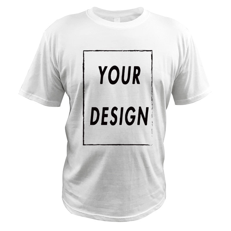Custom T Shirt EU Size 100% Cotton Make Your Design Logo Text Men Women Print Original Design - MERGE.DAY.1.FREESTYLE