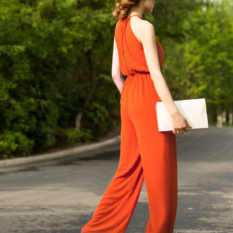 2022 Beach Style Jumpsuit for Women Summer Chiffon Bohemian Full Length Party Rompers - MERGE.DAY.1.FREESTYLE