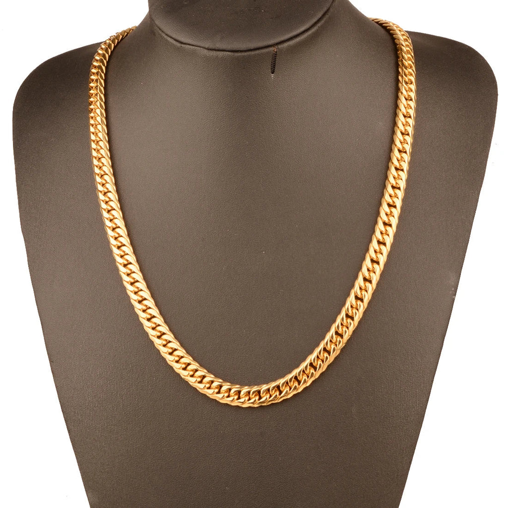chunky gold necklace - MERGE.DAY.1.FREESTYLE