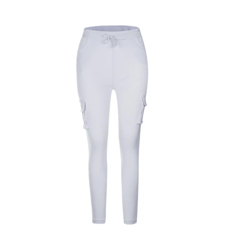 Elegant Elastic Women Pants Oversize Drawstring Long Pencil Pants - MERGE.DAY.1.FREESTYLE