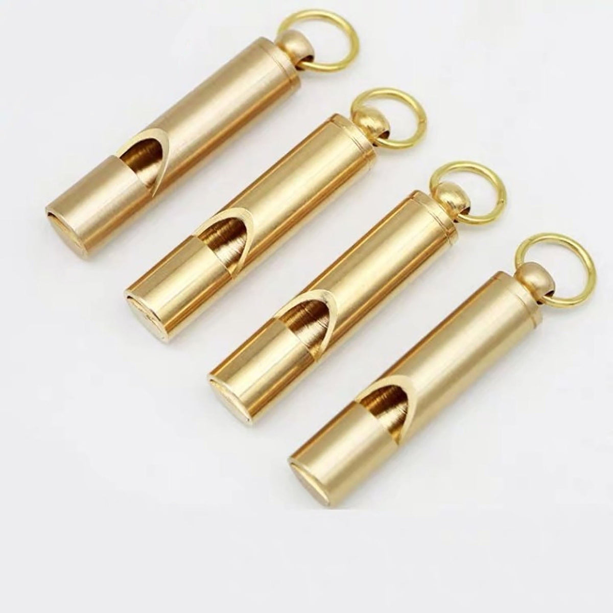 Engraved Text Brass Whistle Necklaces Custom Phone Number Children Anti-lost Necklace - MERGE.DAY.1.FREESTYLE