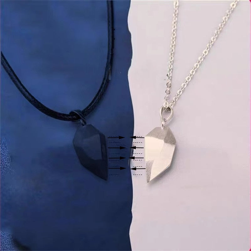 2Pcs Fashion Lovers Matching Friendship Heart Bracelet - MERGE.DAY.1.FREESTYLE