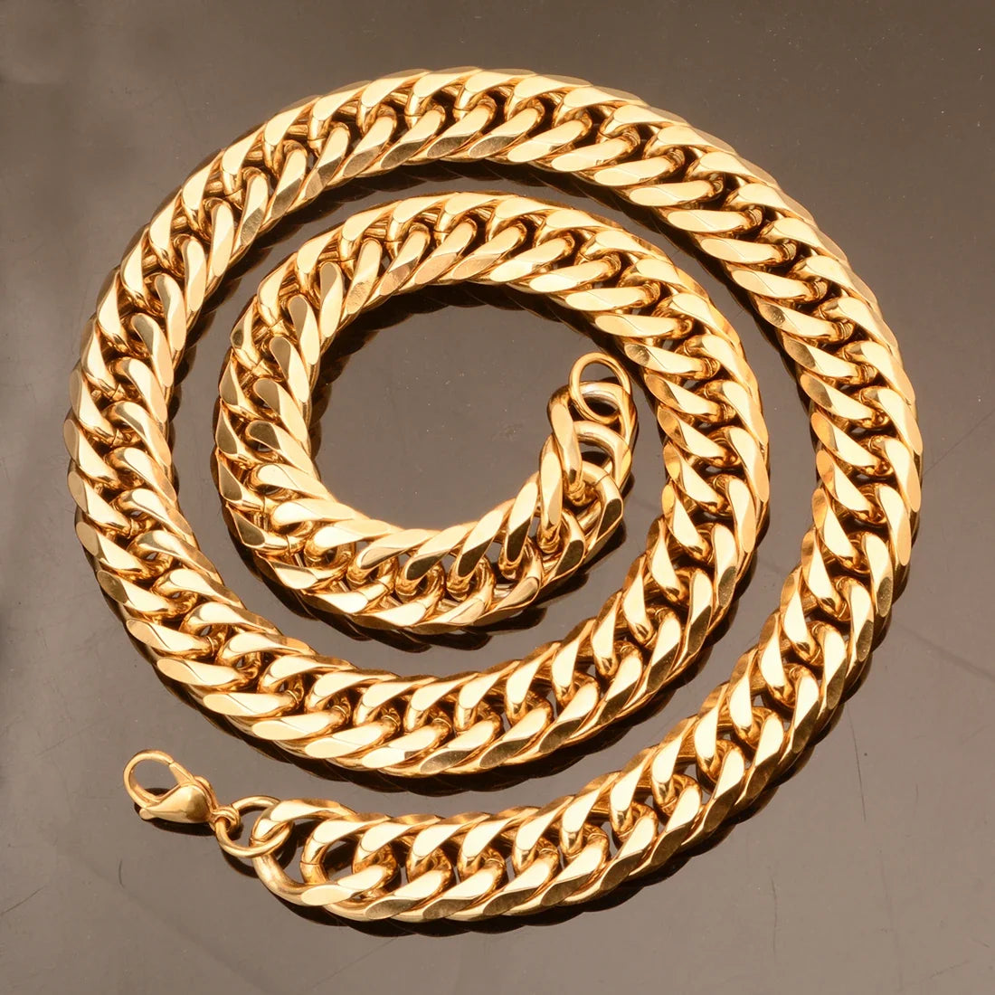 mens gold chain necklace - MERGE.DAY.1.FREESTYLE