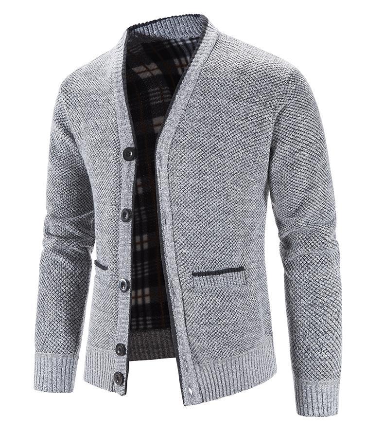 New Sweaters Coats Men Winter Thicker Knitted Cardigan Sweatercoats - MERGE.DAY.1.FREESTYLE