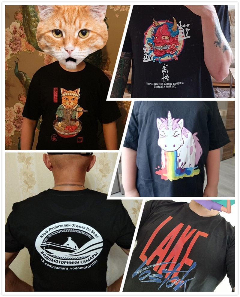 Custom T Shirt EU Size 100% Cotton Make Your Design Logo Text Men Women Print Original Design - MERGE.DAY.1.FREESTYLE