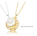 Magnet Stone Shell Men's and Women's Clavicle Fashion Couple Necklace Chains - MERGE.DAY.1.FREESTYLE