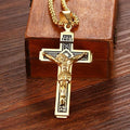 Personality Creative Jesus Cross Amulet Pendant Rock Casual Gift Catholic Christian Necklace - MERGE.DAY.1.FREESTYLE