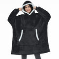 Oversized Hoodie Sweatshirt Women Tie Dye Hoodies Fleece Giant Wearable Blanket - MERGE.DAY.1.FREESTYLE
