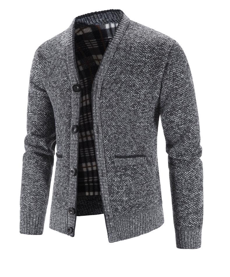 New Sweaters Coats Men Winter Thicker Knitted Cardigan Sweatercoats - MERGE.DAY.1.FREESTYLE