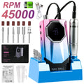 Portable Nail Drill Professional 45000 RPM Rechargeable Electric Nail File Machine Cordless E-File for Acrylic Gel Polishing - MERGE.DAY.1.FREESTYLE