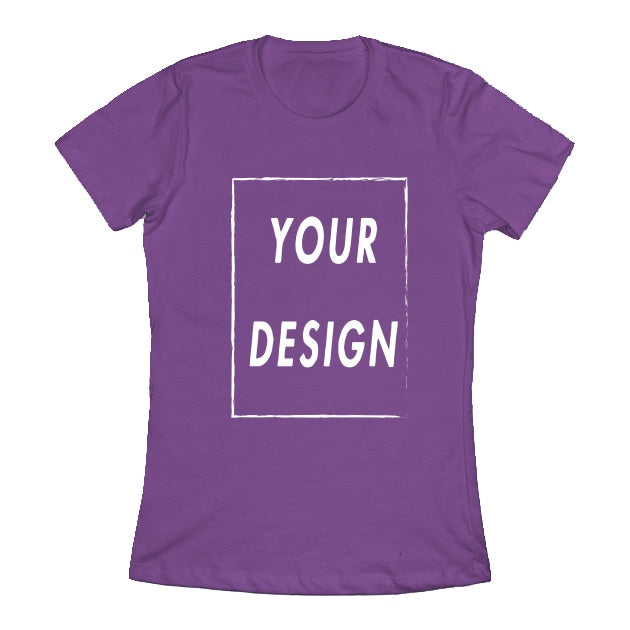 Custom T Shirt EU Size 100% Cotton Make Your Design Logo Text Men Women Print Original Design - MERGE.DAY.1.FREESTYLE