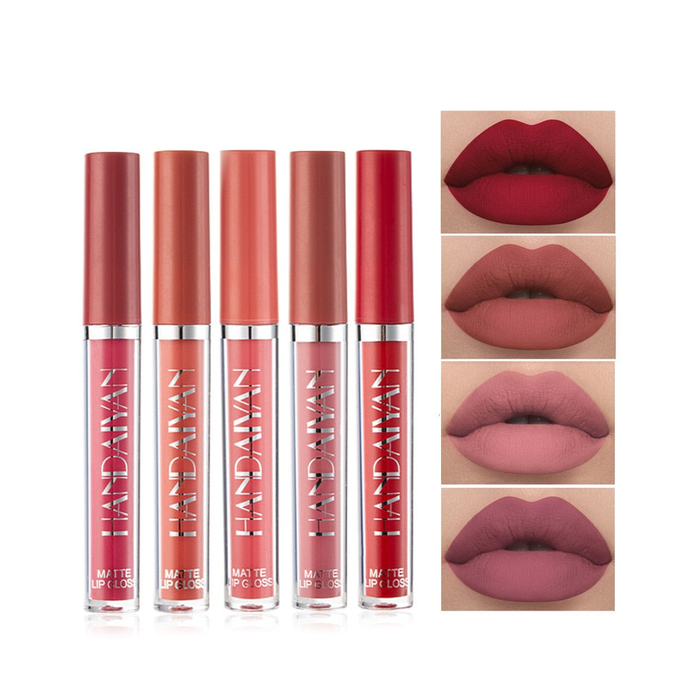 12 Colors Sexy Liquid Lipstick Matte Waterproof Lipgloss Nude Makeup Cosmetic - MERGE.DAY.1.FREESTYLE