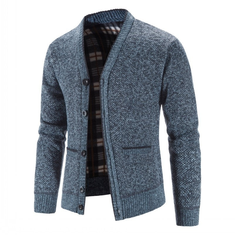 New Sweaters Coats Men Winter Thicker Knitted Cardigan Sweatercoats - MERGE.DAY.1.FREESTYLE