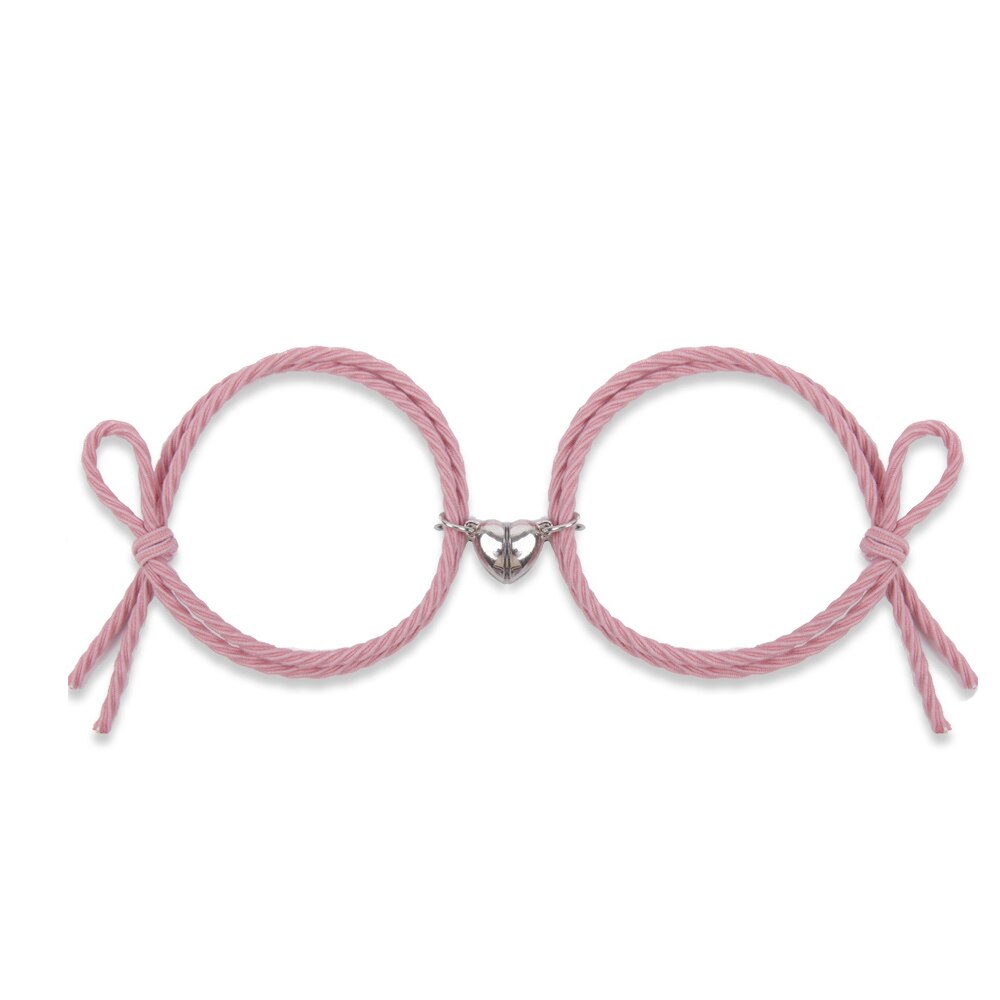 2Pcs Couple Matching Bracelet Magnetic Distance Bracelet - MERGE.DAY.1.FREESTYLE