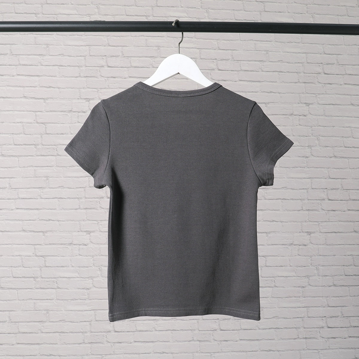 Classic Rock Graphic T Shirt Women Summer Round Neck Short Sleeve Cotton T Shirt - MERGE.DAY.1.FREESTYLE