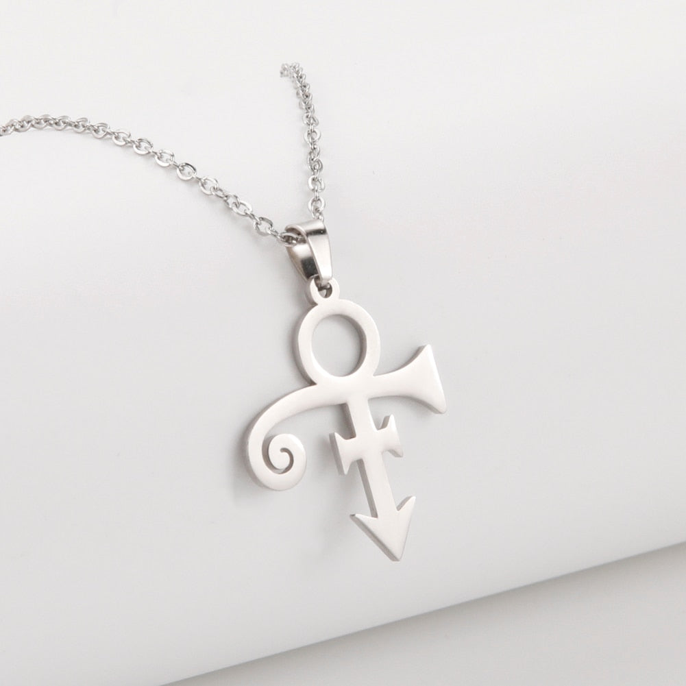 Guitar Memorial Love Symbol Pendant Necklace Le Petit Prince Necklaces - MERGE.DAY.1.FREESTYLE