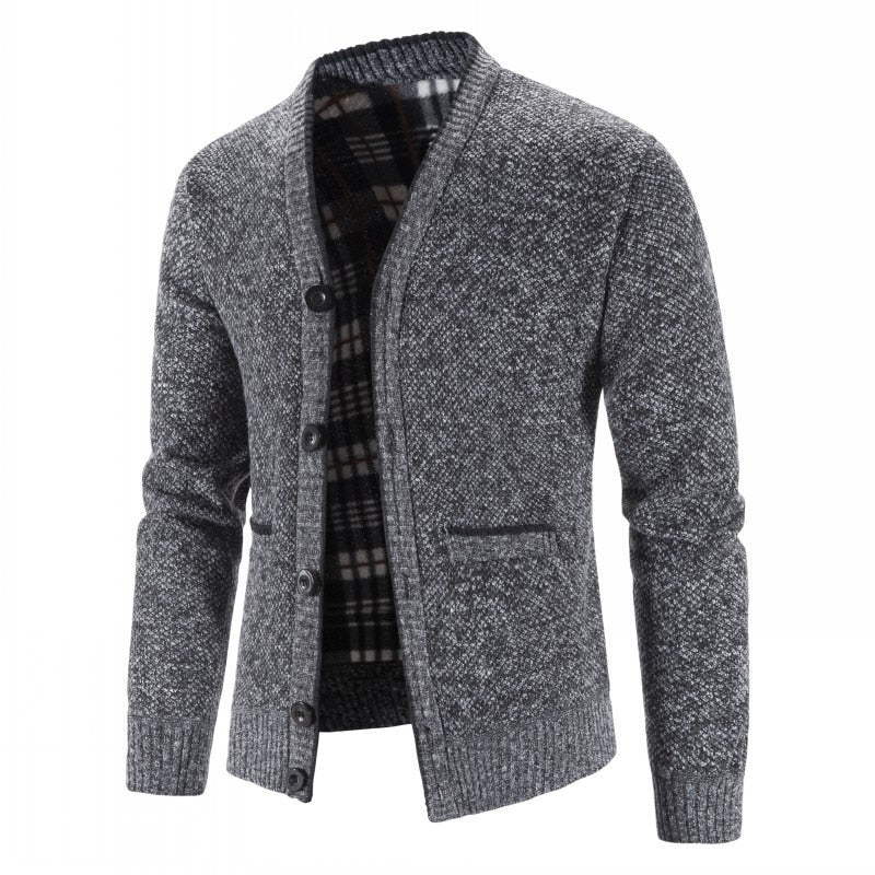 New Sweaters Coats Men Winter Thicker Knitted Cardigan Sweatercoats - MERGE.DAY.1.FREESTYLE