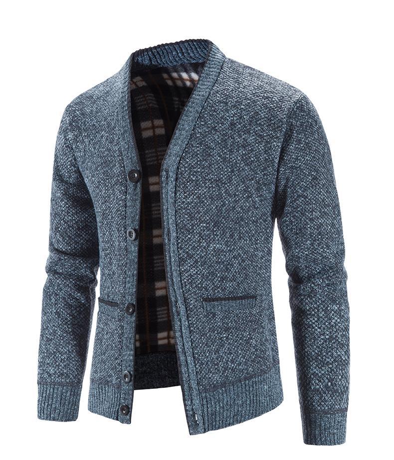 New Sweaters Coats Men Winter Thicker Knitted Cardigan Sweatercoats - MERGE.DAY.1.FREESTYLE