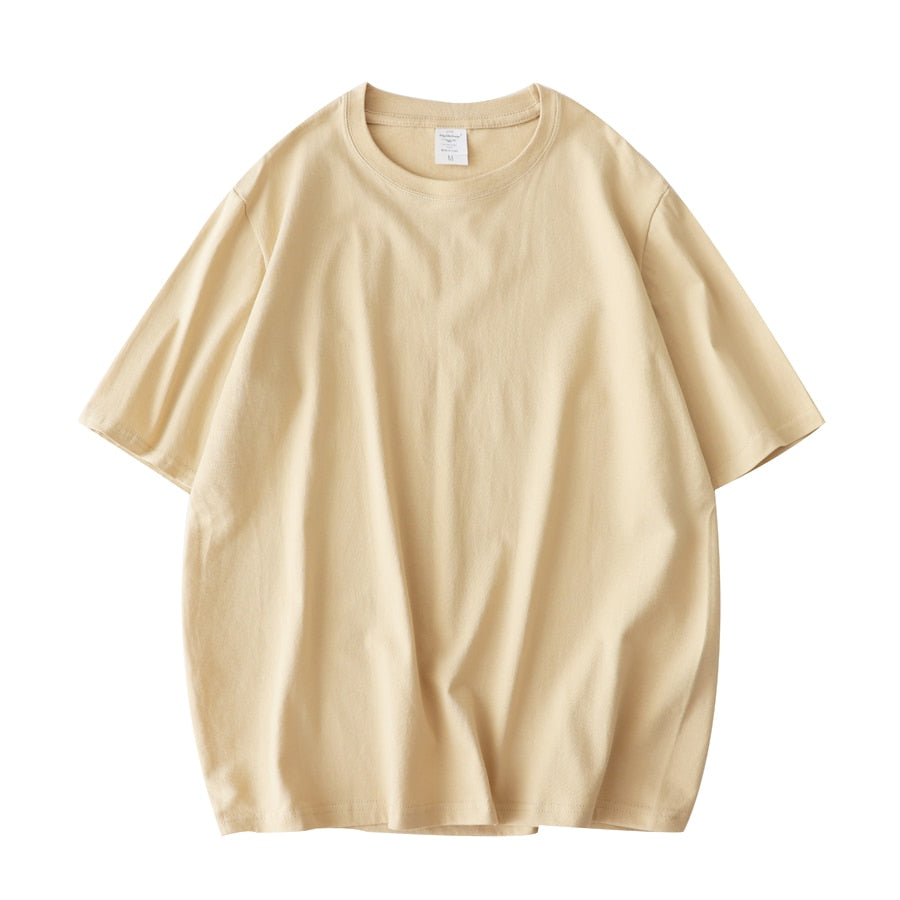 Women New Solid T shirts Female 100% Cotton Tees Lady Short Sleeve T-shirt Tops - MERGE.DAY.1.FREESTYLE