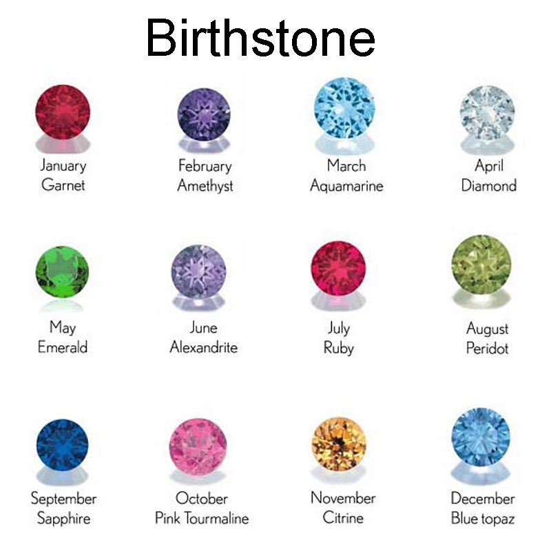 Personalized 3 Love Heart Hollow Design Birthstone Engrave Name Necklace Pendant - MERGE.DAY.1.FREESTYLE