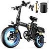 Factory Wholesale Bulk Price US Warehouse A12 48V 15AH Foldabal Ebike Electric 14" Tire E Bike Lithium Battery for Adults - MERGE.DAY.1.FREESTYLE